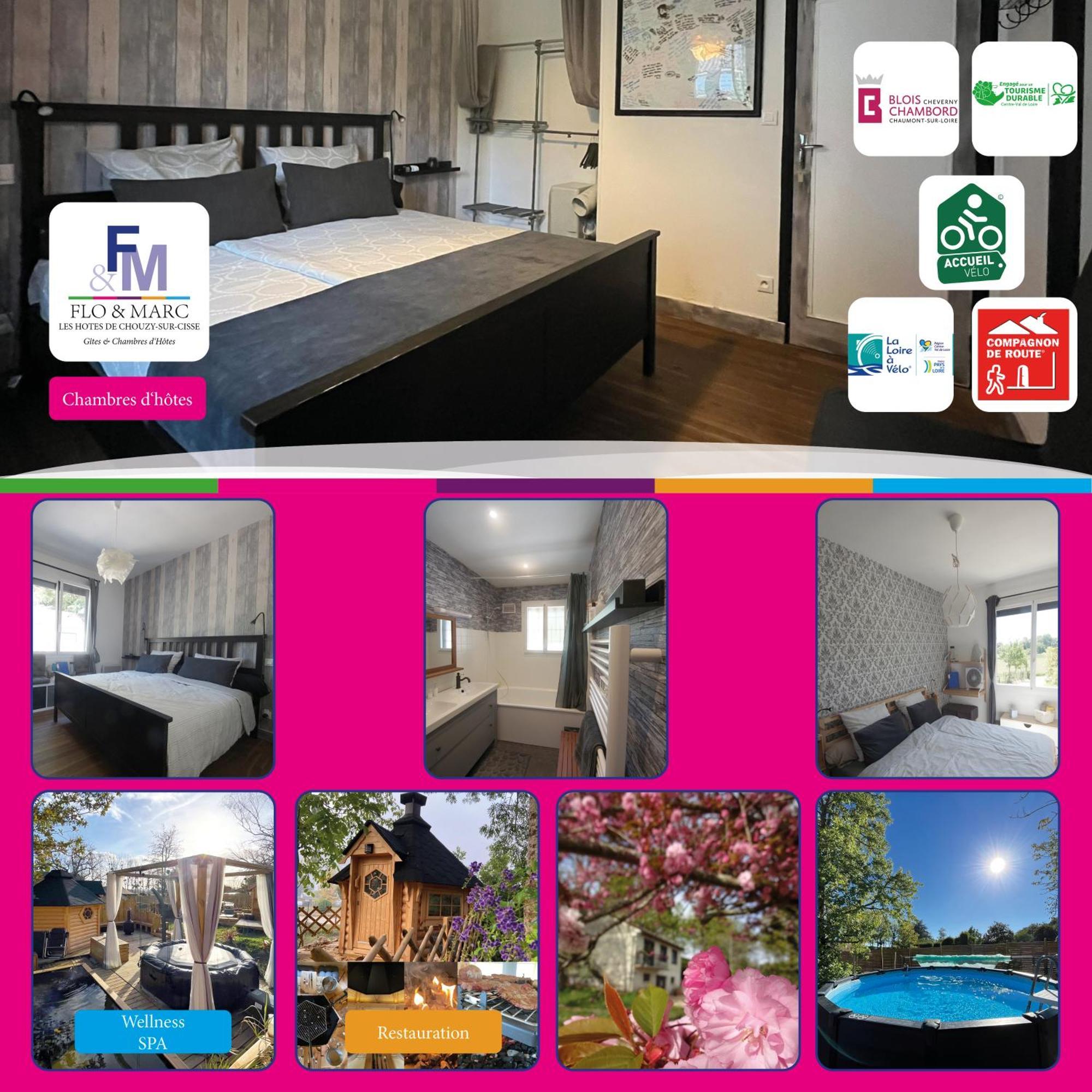 Ferienwohnung Chez Flo et Marc Chouzy-sur-Cisse Exterior foto